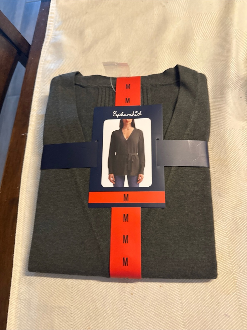 Splendid olive green  Cardigan - M